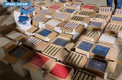 Trepuzzi, sequestrati due quintali e mezzo di sigarette. Arrestato un diciannovenne incensurato