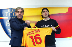 Il nuovo acquisto Gandelman si presenta: &laquo;Lecce, insieme per la salvezza.&raquo;