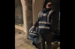 Piano freddo a Bari, il viaggio dell'Unit&agrave; di Strada nelle sere gelate: in 2 mesi consegnati abiti pesanti a quasi 50 senzatetto