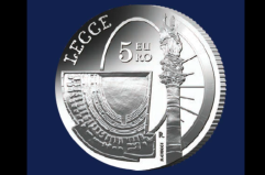 Alla citt&agrave; di Lecce dedicata una moneta della collezione numismatica 2026 coniata dalla Zecca dello Stato