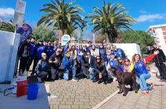 Bari, la rigenerazione del Giardino Morvillo parte da un murale dedicato alla lotta greco-romana