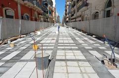 Bari, aperto ai pedoni un tratto di via Argiro. In via Manzoni da luned&igrave; i lavori anche in un altro isolato