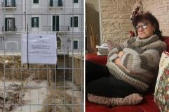 Crollo di via Pinto, un anno dopo: vuoto, incertezze e silenzio. Rosalia De Giosa: &laquo;Siamo stati abbandonati&raquo;