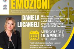 Acquaviva delle Fonti, lectio magistralis su mente ed emozioni con Daniela Lucangeli