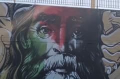 Ecco il San Nicola &laquo;palestinese&raquo;: a Bari il murale che unisce street art e messaggio per Gaza
