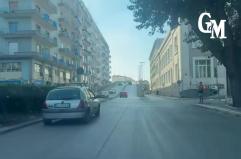 Bari, ecco com'è il ponte Garibaldi dopo l'ordinanza: meno corsie, chiuso ai mezzi pesanti VIDEO