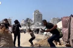 Gaza City, abbattuto un grattacielo ritenuto una base di Hamas