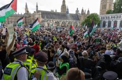 A Londra arresti alla manifestazione per Palestine Action