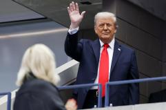 Us Open: Trump contestato, buu per il presidente