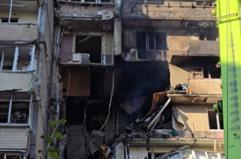 Ucraina, il piu' grande attacco aereo russo di sempre colpisce Kiev
