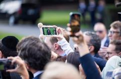 Trump allo stadio a New York, per lui buu e qualche applauso