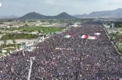 Yemen, nuovo maxi-raduno a sostegno dei palestinesi e contro Israele