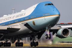 Trump atterra a Londra,al via la visita di Stato bis in Gb
