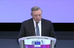 Draghi: "L'inazione dell'Ue minaccia la sua sovranita'"