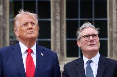 Trump is het niet eens met Starmer over de erkenning van Palestina