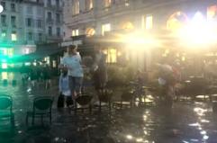 Maltempo in Francia, alluvione colpisce il Porto Vecchio di Marsiglia