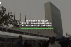 New York blindata per gli 80 anni dell'Onu. Attese proteste pro-pal
