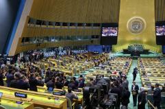 Fischi, proteste e applausi per Netanyahu a assemblea Onu