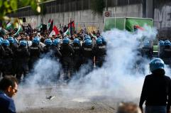 Pro Pal verso l'aeroporto torinese, 'dieci feriti tra noi'