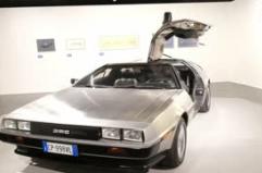 Al Mauto la mostra 'Ritorno al futuro', con la DeLorean di Giugiaro