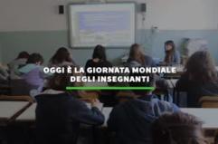 Si festeggia la Giornata mondiale degli insegnanti