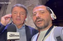 Renzi canta "Alice" di De Gregori e la dedica al ministro Giuli