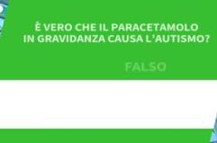 E' vero che il paracetamolo in gravidanza causa l'autismo?