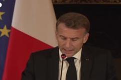 Macron: "Insediamenti minaccia esistenziale per la Palestina"