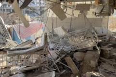 Devastazione all'ospedale pediatrico di Gaza City dopo il cessate il fuoco