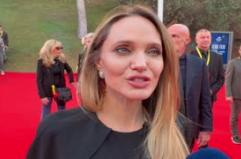 Angelina Jolie alla Festa del cinema di Roma per "Couture"