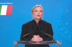 Meloni: "La cultura woke cerca di dividere Italia e Usa"
