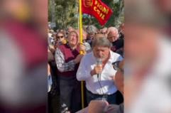 Roma, Ranucci parla alla manifestazione in sua solidarieta'