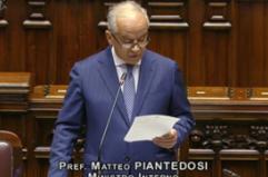 Ranucci, Piantedosi: "Offensivo adombrare colpe del governo"