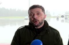 Zelensky: "Congelare la guerra sulla linea del fronte e' un buon compromesso"