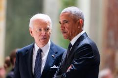 Gelo tra Biden e Obama al Café Milano di Washington