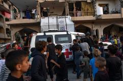 Israele, consegnati due corpi di ostaggi da Hamas Israele, consegnati due corpi di ostaggi da Hamas