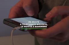 Da multe a telefonate moleste, le novita' a novembre