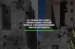 La Torre dei Conti, simbolo del potere papale che impressiono' anche Petrarca