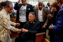 Il leader dei diritti Usa Jesse Jackson ricoverato in ospedale