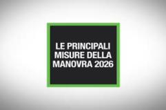 Le principali misure della Manovra 2026
