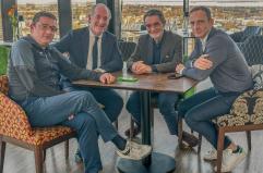 Zaia a pranzo con Fontana Fugatti e Fedriga, 'grazie ragazzi'