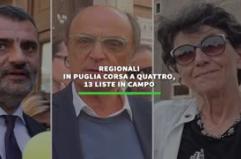 Regionali in Puglia corsa a quattro, 13 liste in campo