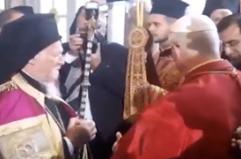 Turchia, Papa Leone ricevuto dal Patriarca Bartolomeo I