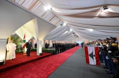 Il Papa in Libano, "anteponete a tutto l'obiettivo della pace"