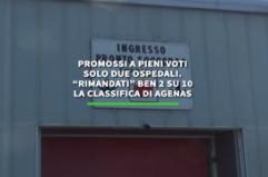 Promossi a pieni voti solo due ospedali, 'rimandati' ben 2 su 10, le pagelle di Agenas