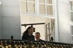 La Nobel per la Pace Machado torna in pubblico dopo 11 mesi, a Oslo abbraccia i sostenitori