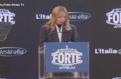 Meloni ad Atreju: "Questo e' un luogo di confronto, chi scappa non ha contenuti"