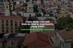 L'82% degli italiani vive in case di proprieta', pesa l'eta'