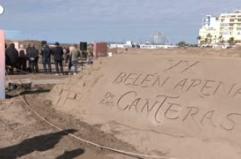 Natale 2025, alle Canarie un presepe gigante fatto di sabbia