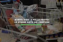 Burro, vino e pollo fritto: le strane diete dei campioni